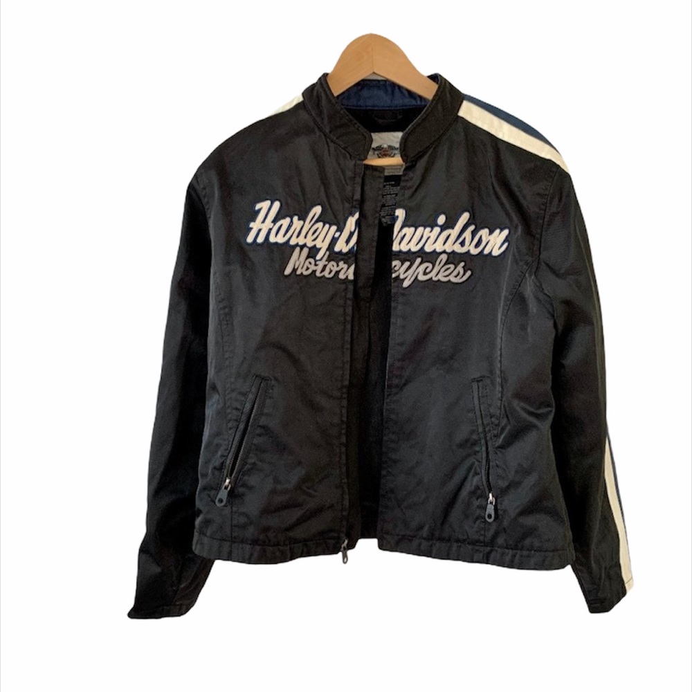 RAD VINTAGE HARLEY DAVIDSON MOTORCYCLE JACKET!